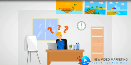 travel agent animated video
